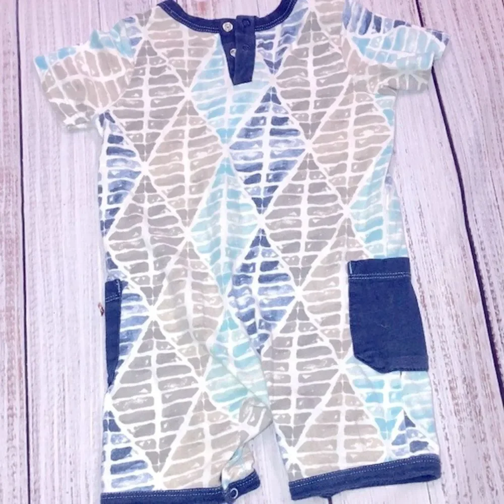 Burts bees baby organic cotton one piece size 12 months